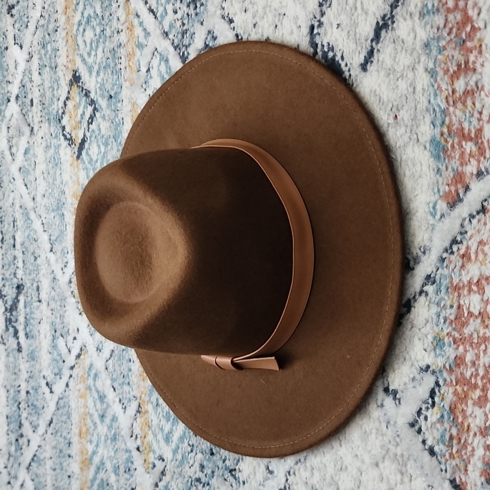 Brown Hat with detail